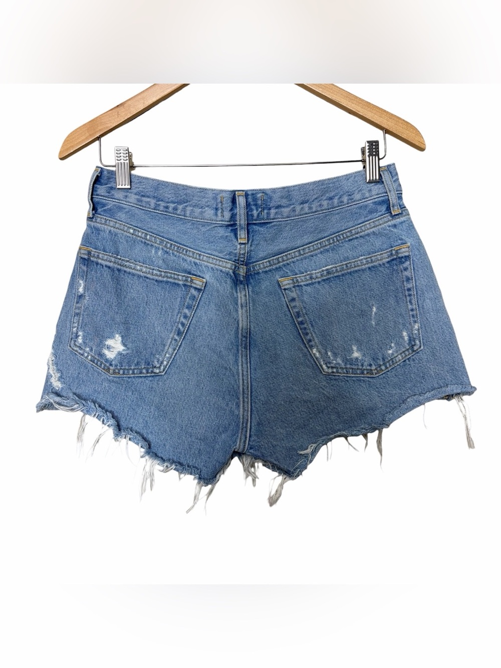 AGOLDE Parker denim jean shorts - Picture 3 of 5